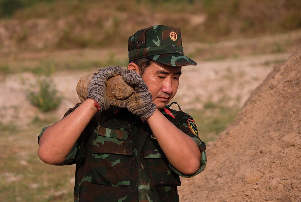 An Giang: Gần 2 tấn đạn dược được xử lý hủy nổ