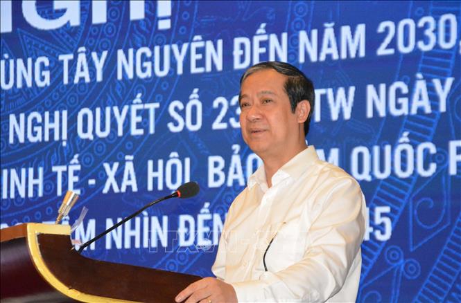 Phát triển giáo dục, đào tạo vùng Tây Nguyên ngang với mặt bằng chung cả nước
