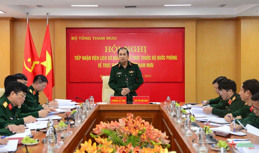 Triển khai quyết định sắp xếp tổ chức Bộ Quốc phòng