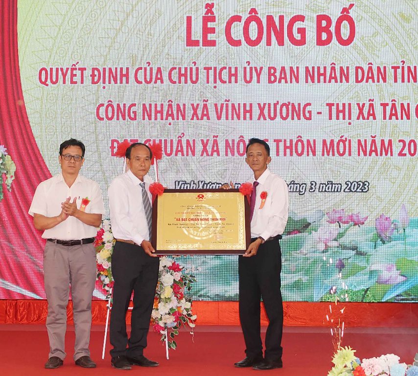 Tân Châu quyết tâm bảo vệ thành quả xây dựng nông thôn mới