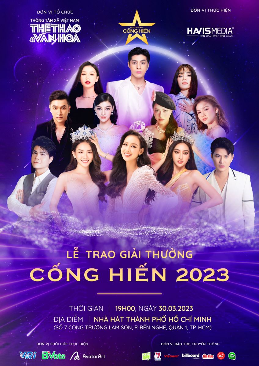 Điểm lại các đề cử Giải thưởng Âm nhạc Cống hiến 2023 trước thềm lễ trao giải