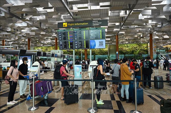 Sân bay quốc tế Changi gặp sự cố hệ thống làm hoãn nhiều chuyến bay