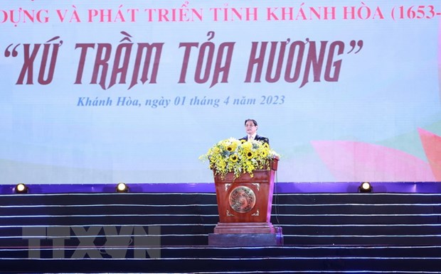 Thủ tướng dự Lễ Kỷ niệm 370 năm xây dựng, phát triển tỉnh Khánh Hòa