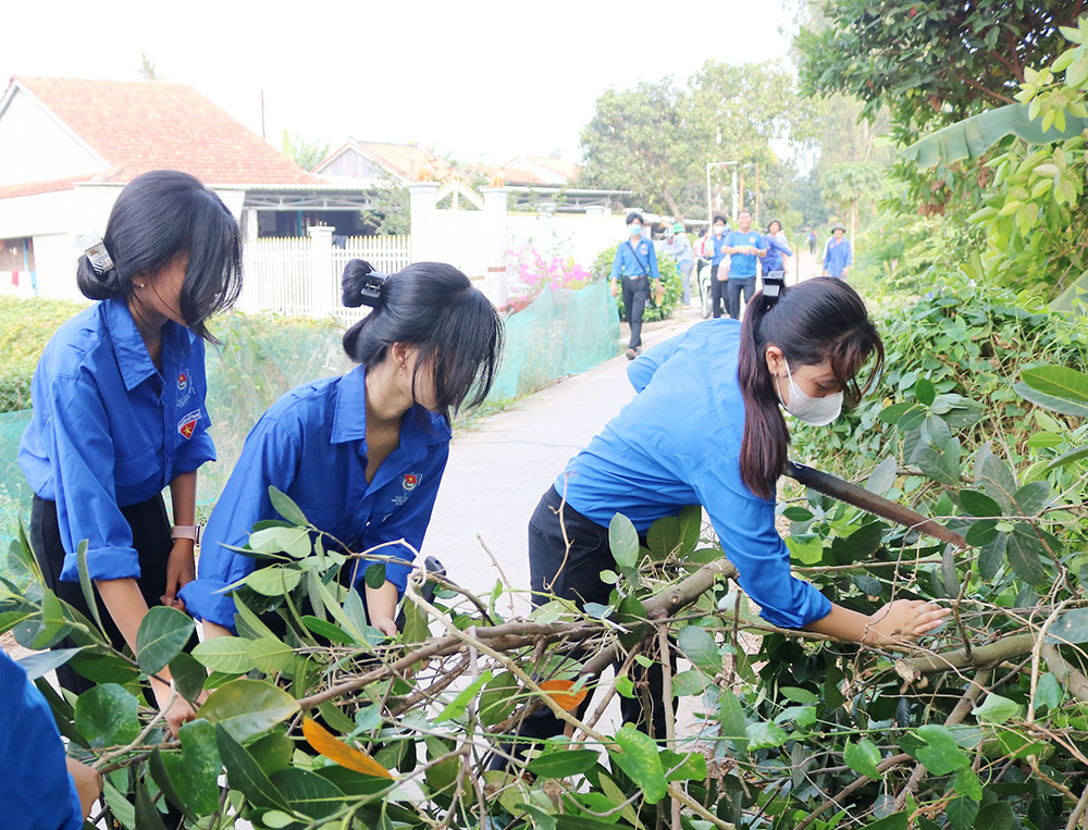 Châu Thành ra quân hưởng ứng Ngày Nước thế giới năm 2023