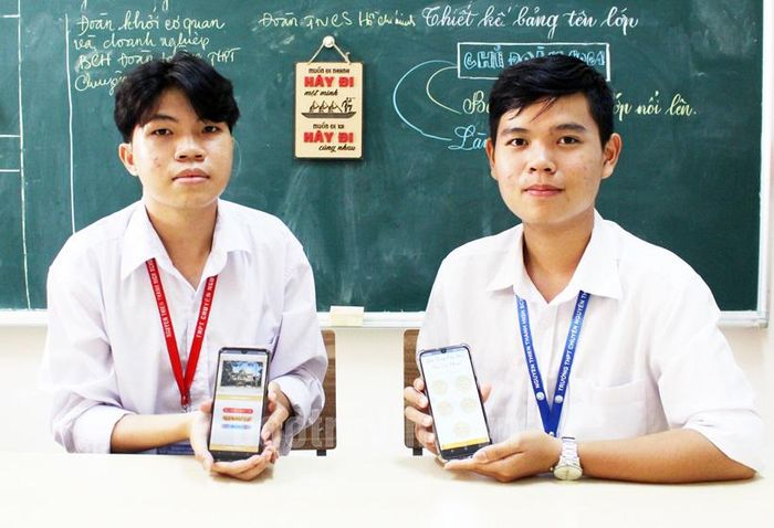 Trà Vinh: Phần mềm quảng bá du lịch của học sinh