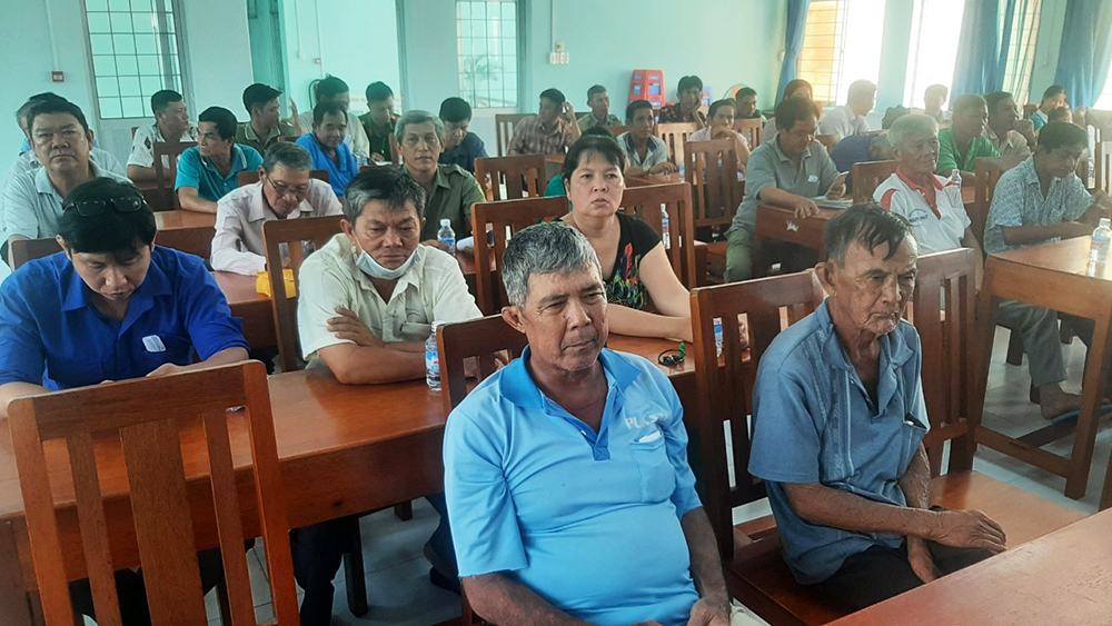 UBMTTQVN tỉnh An Giang truyền thông Cuộc vận động “Người Việt Nam ưu tiên dùng hàng Việt Nam” tại Thoại Sơn