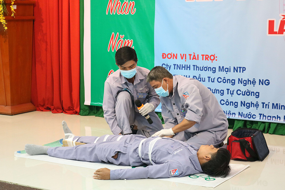 Công ty Cổ phần Điện nước An Giang tổ chức Hội thi an toàn, vệ sinh viên giỏi lần thứ VII/2023