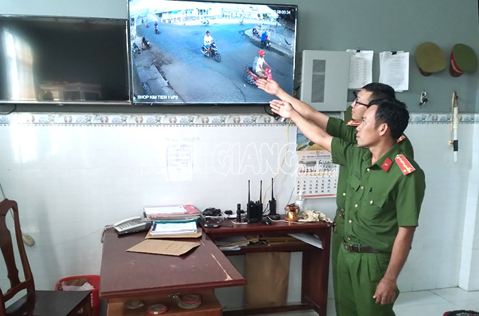 Kiên Giang: Hiệu quả từ mô hình camera an ninh