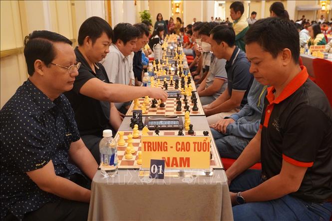 Gần 1.000 kỳ thủ tham gia Giải vô địch Cờ vua các câu lạc bộ Quốc gia năm 2023