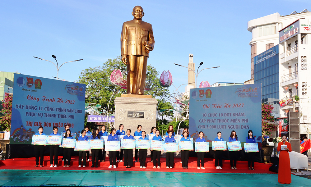 Ra quân Sinh hoạt hè, Chiến dịch Mùa hè tình nguyện và Tháng hành động vì trẻ em năm 2023