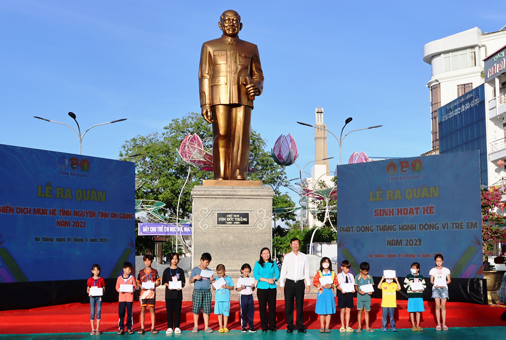 Ra quân Sinh hoạt hè, Chiến dịch Mùa hè tình nguyện và Tháng hành động vì trẻ em năm 2023