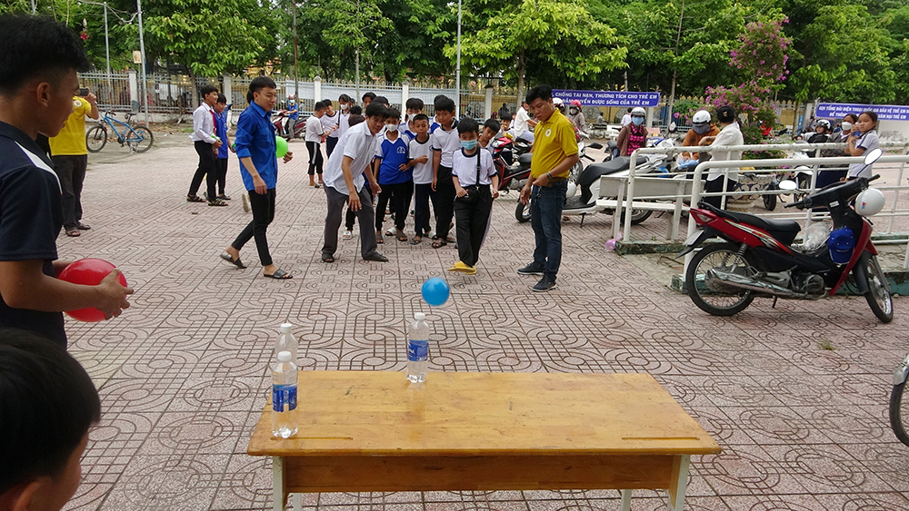 Huyện Tri Tôn ra quân sinh hoạt hè và Tháng hành động vì trẻ em