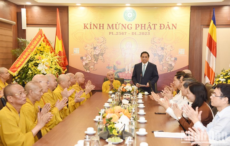 Thủ tướng Phạm Minh Chính chúc mừng Đại lễ Phật đản