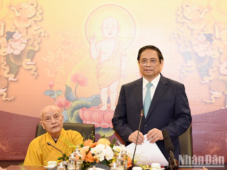 Thủ tướng Phạm Minh Chính chúc mừng Đại lễ Phật đản