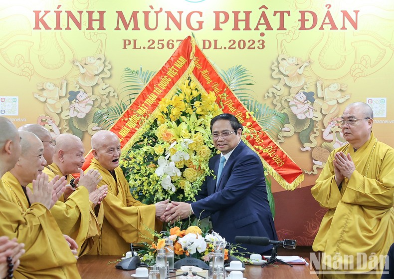 Thủ tướng Phạm Minh Chính chúc mừng Đại lễ Phật đản