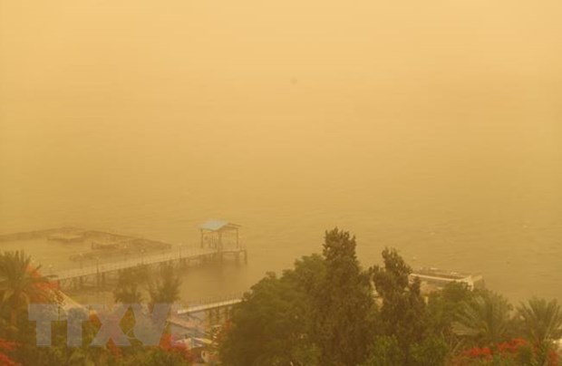 Ai Cập: Bão cát lớn quét qua Cairo gây thiệt hại nghiêm trọng