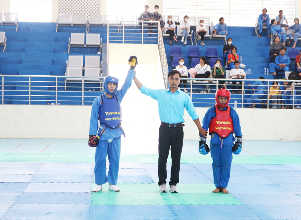 Sôi nổi Giải Vovinam huyện Châu Thành năm 2023