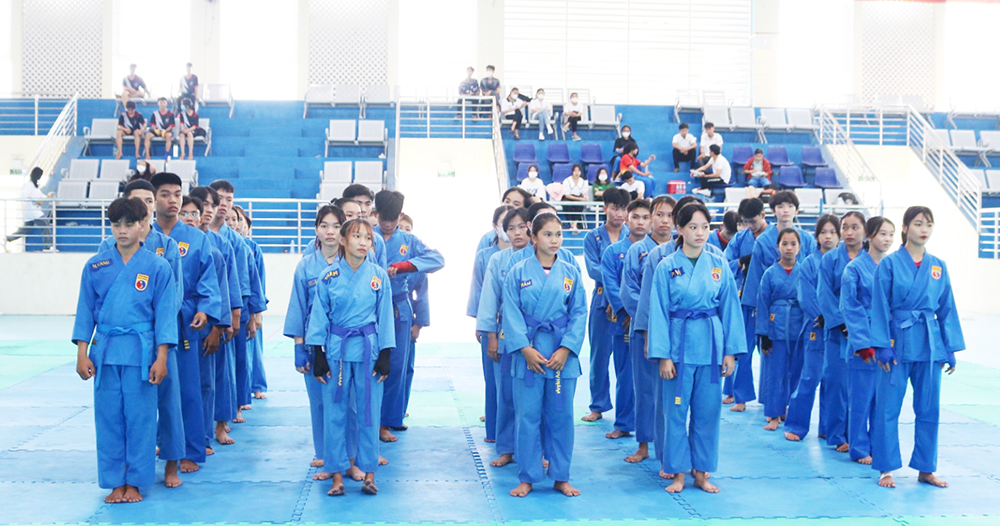 Sôi nổi Giải Vovinam huyện Châu Thành năm 2023