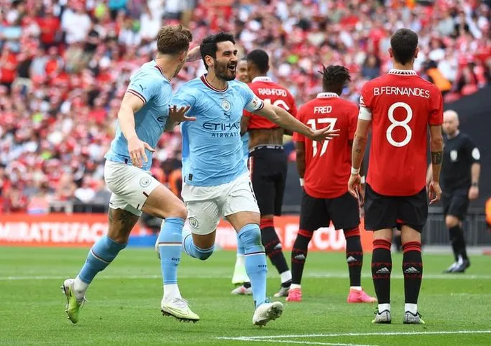 Gundogan lập đại công, Man City đăng quang FA Cup 2023