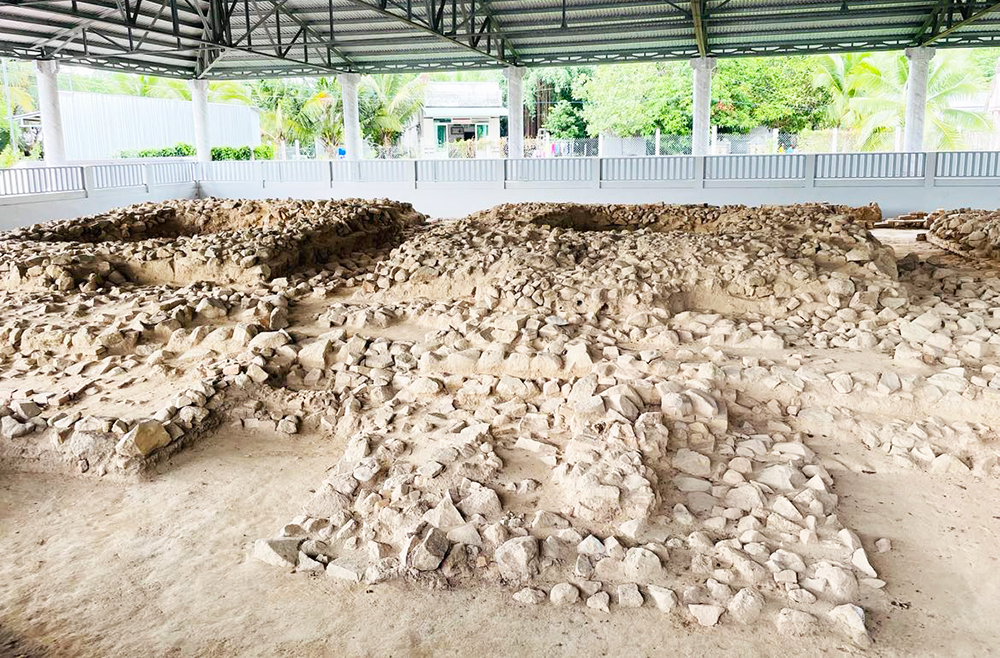 Ban Tuyên giáo Trung ương khảo sát thực tế tại Khu Di tích quốc gia đặc biệt Óc Eo - Ba Thê