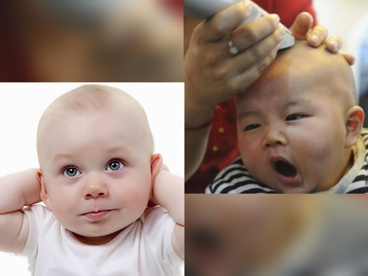 Có nên cạo trọc đầu cho bé trai vào mùa hè?