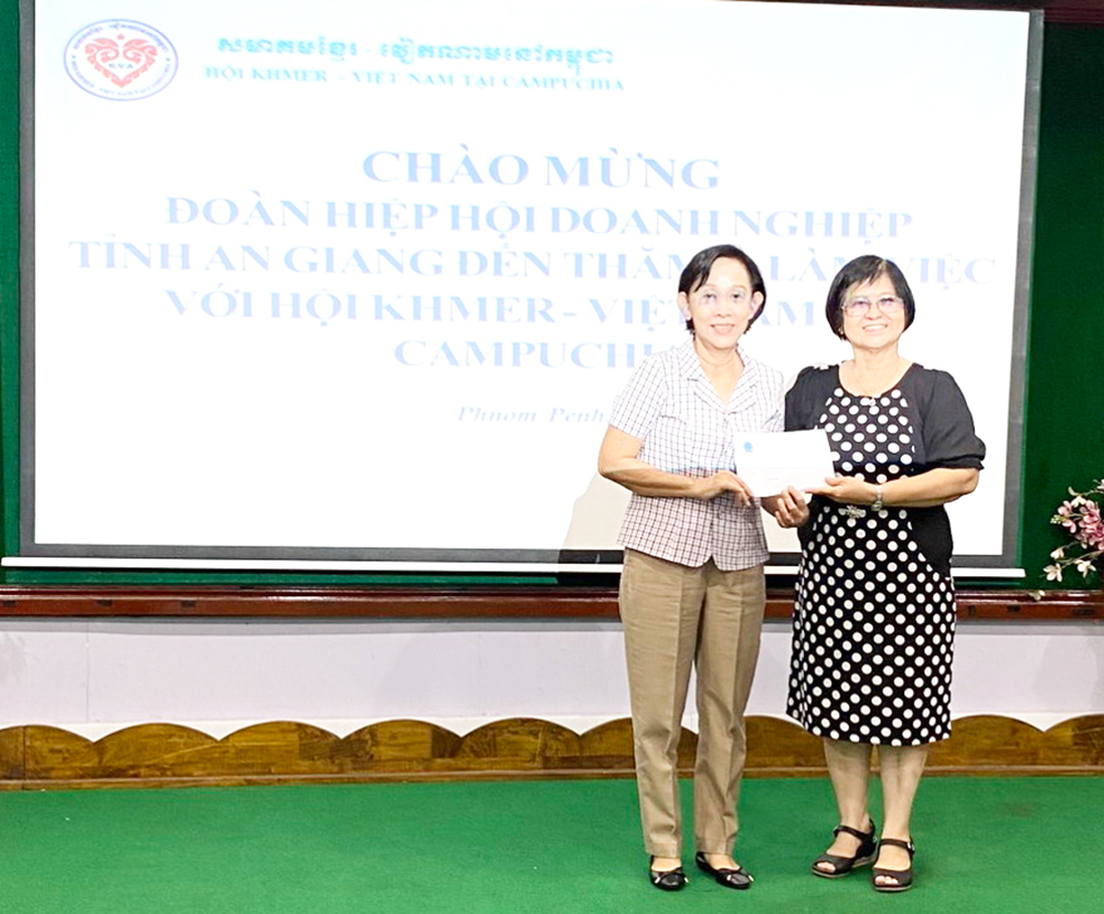 Doanh nghiệp An Giang tham dự Diễn đàn Thương mại Việt Nam -Campuchia