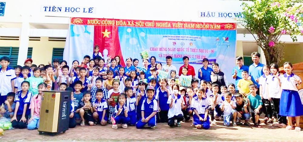 Nhiều hoạt động sinh hoạt hè tổ chức ở huyện Châu Phú