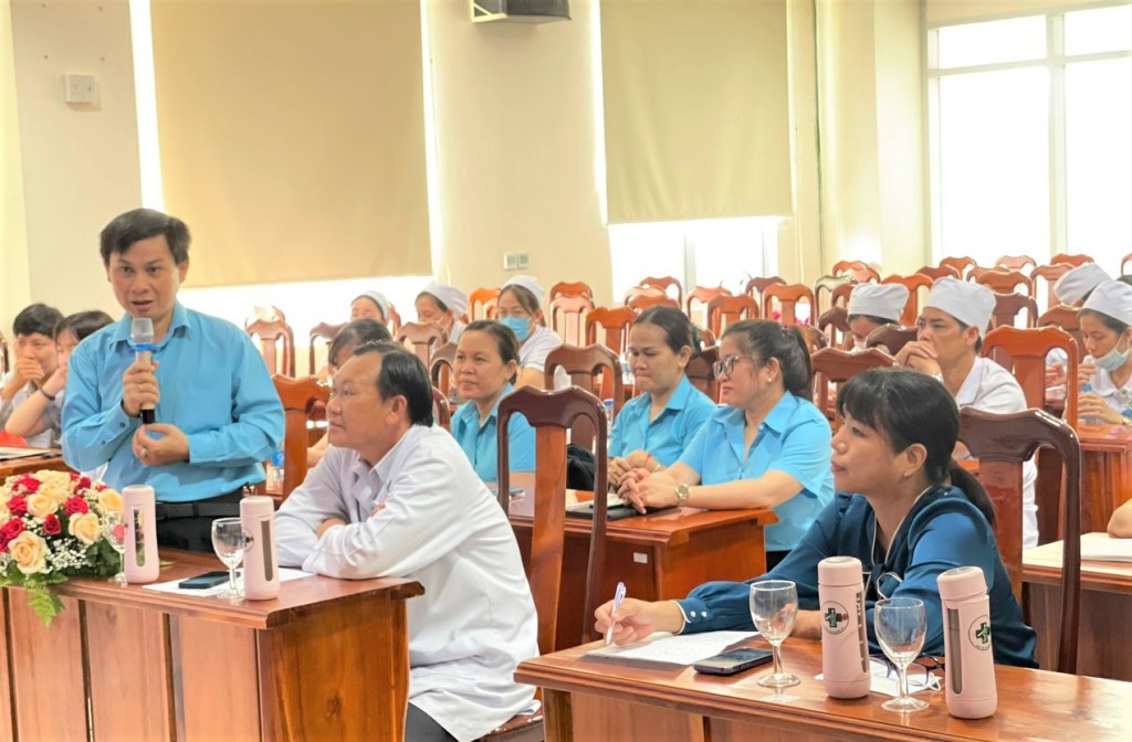 Tọa đàm chia sẻ kinh nghiệm hoạt động công tác xã hội bệnh viện