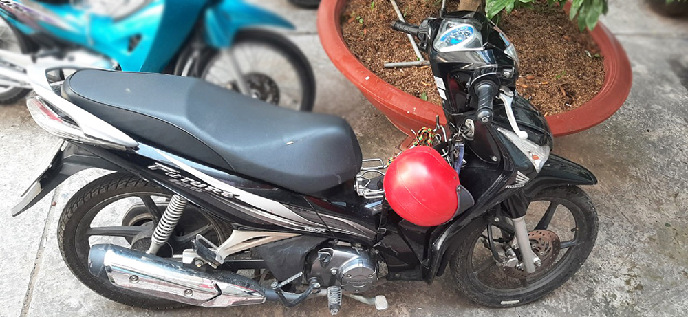 Khởi tố, bắt giam 2 đối tượng trộm nóng môtô ở Phú Tân