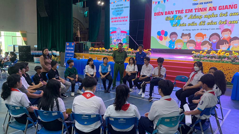 An Giang tăng cường, nâng cao hiệu quả công tác trẻ em