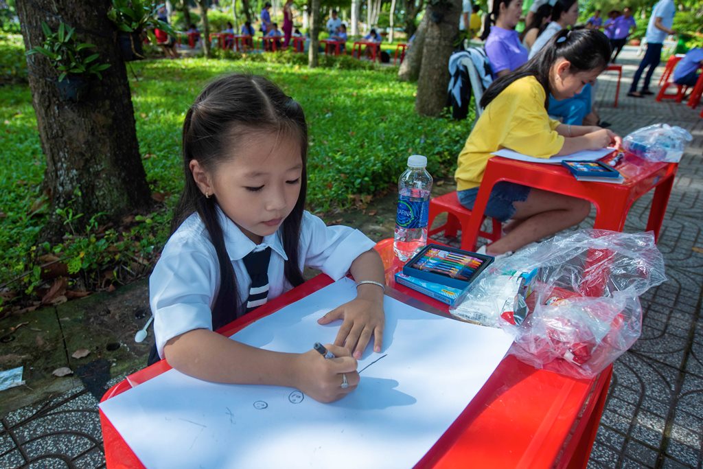 Hội thi vẽ tranh “Thiếu nhi cù lao Ông Hổ với Bác Tôn” lần V/2023