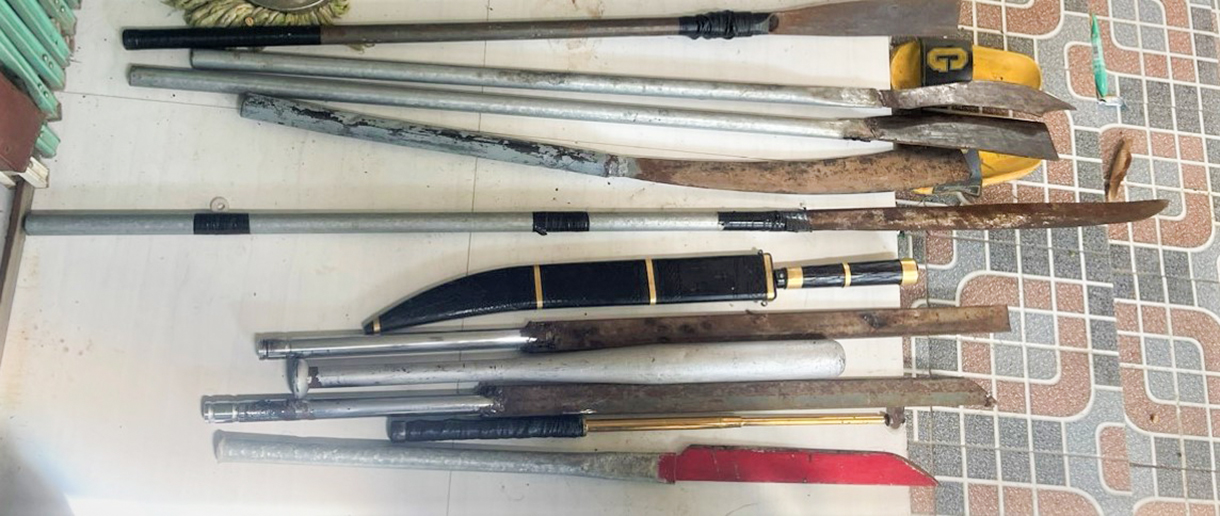 Công an TP. Châu Đốc khởi tố 21 thanh, thiếu niên “Gây rối trật tự công cộng, cố ý gây thương tích và chống người thi hành công vụ”