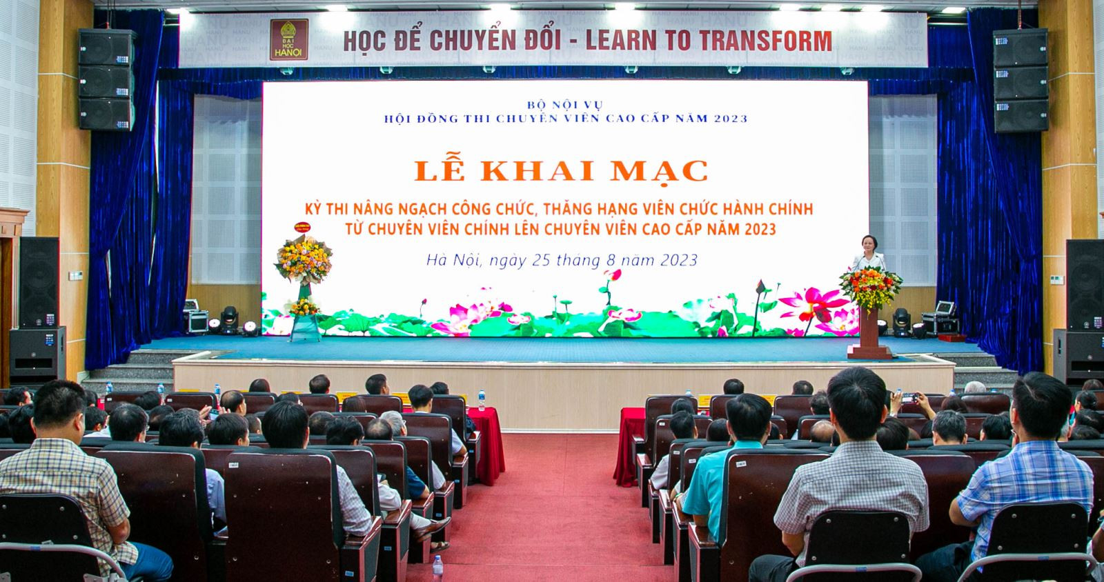 Kỳ thi đặc biệt của hơn 1.200 công chức, viên chức