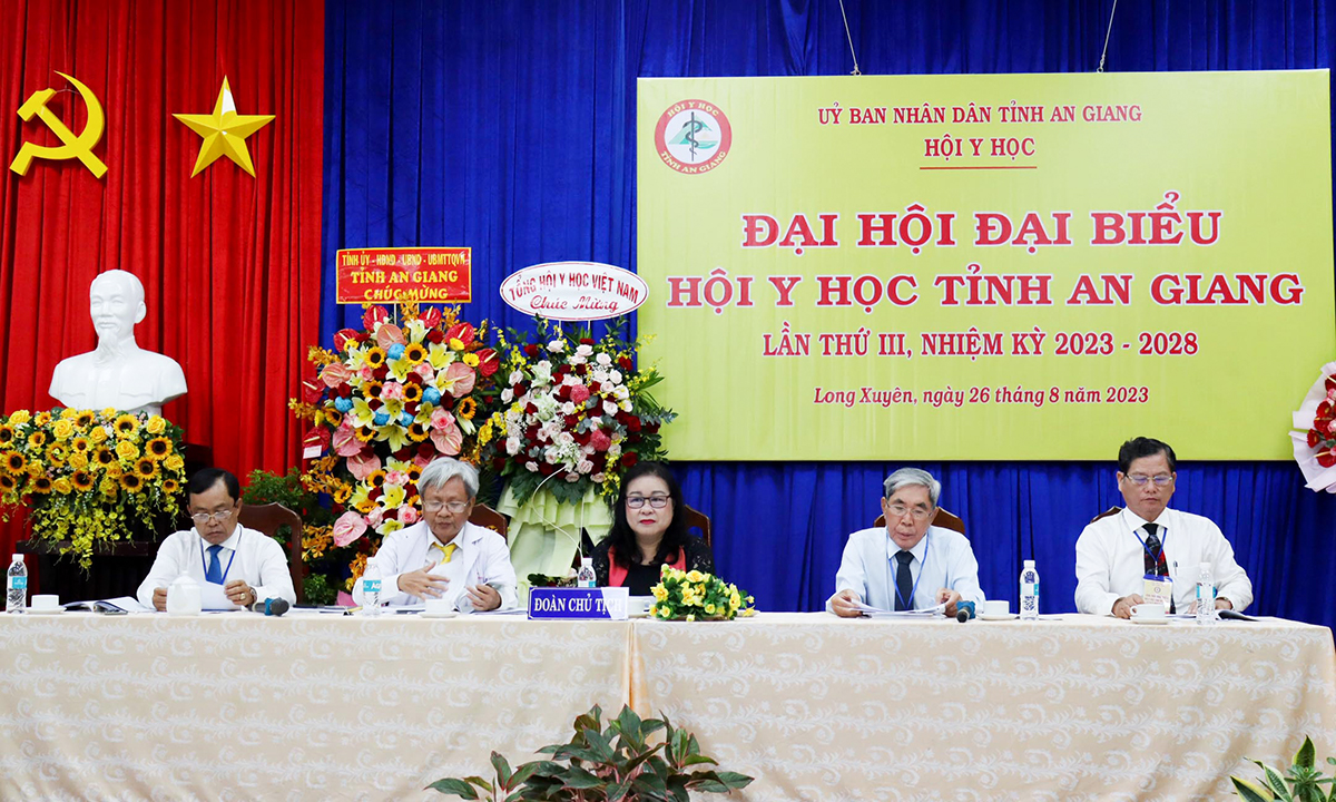 BS. CKII Huỳnh Văn Nên đắc cử Chủ tịch Hội Y học An Giang khóa III (nhiệm kỳ 2023-2028)