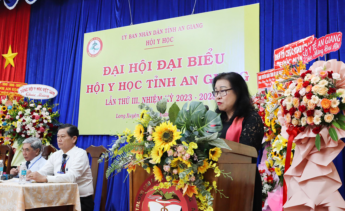 BS. CKII Huỳnh Văn Nên đắc cử Chủ tịch Hội Y học An Giang khóa III (nhiệm kỳ 2023-2028)