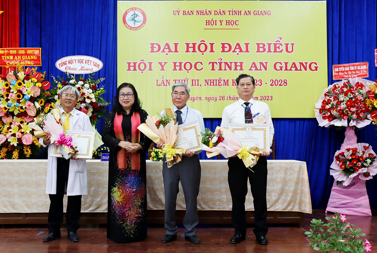BS. CKII Huỳnh Văn Nên đắc cử Chủ tịch Hội Y học An Giang khóa III (nhiệm kỳ 2023-2028)