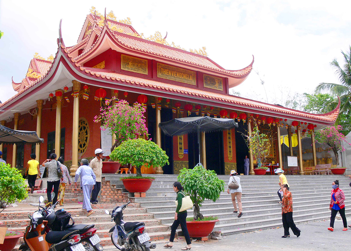 Về Bảy Núi thưởng thức bánh xèo miễn phí vào mùa Vu lan