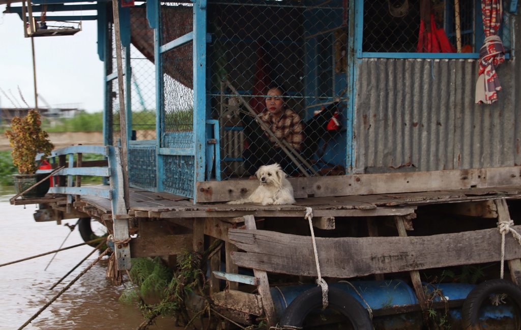 Bình minh ở chợ nổi Long Xuyên