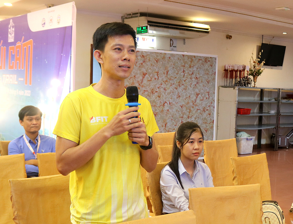 Họp báo Giải “Núi Cấm Trail 2023”