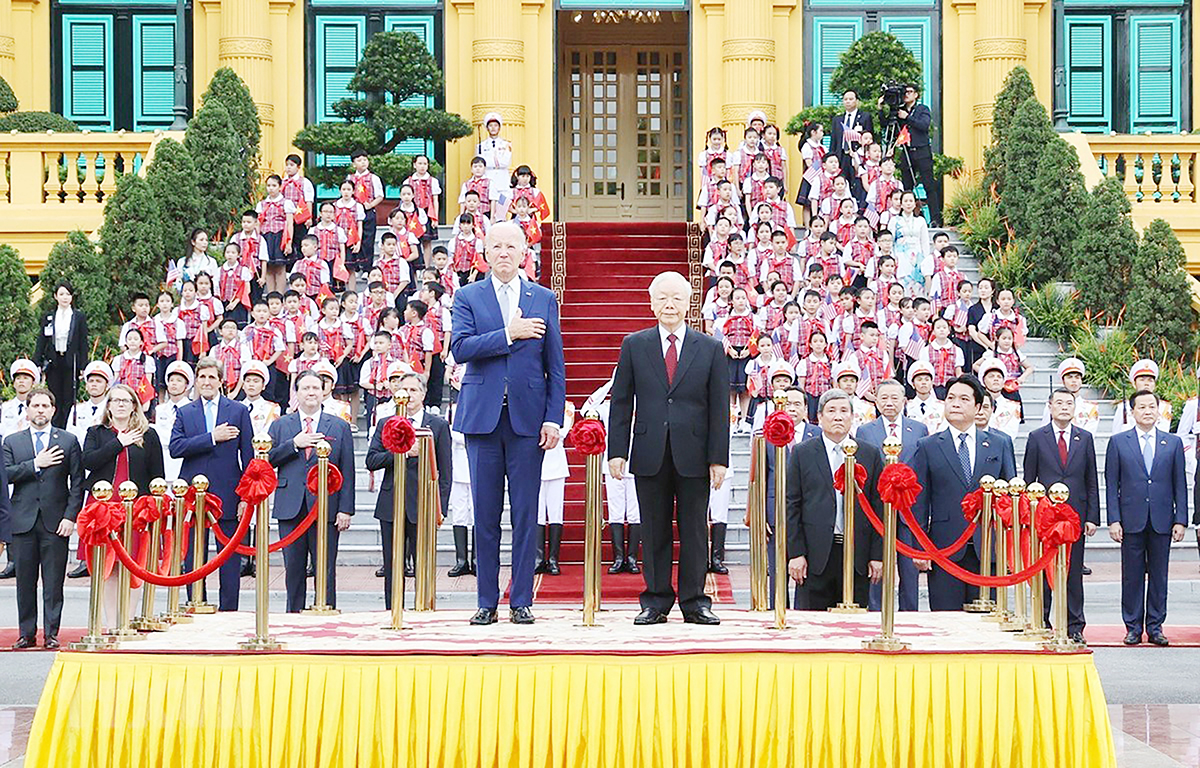 Dấu mốc lịch sử Việt Nam - Hoa Kỳ