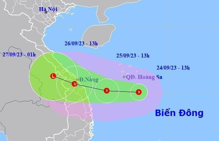 Áp thấp nhiệt đới trên Biển Đông; cảnh báo mưa lớn, lũ quét, sạt lở đất