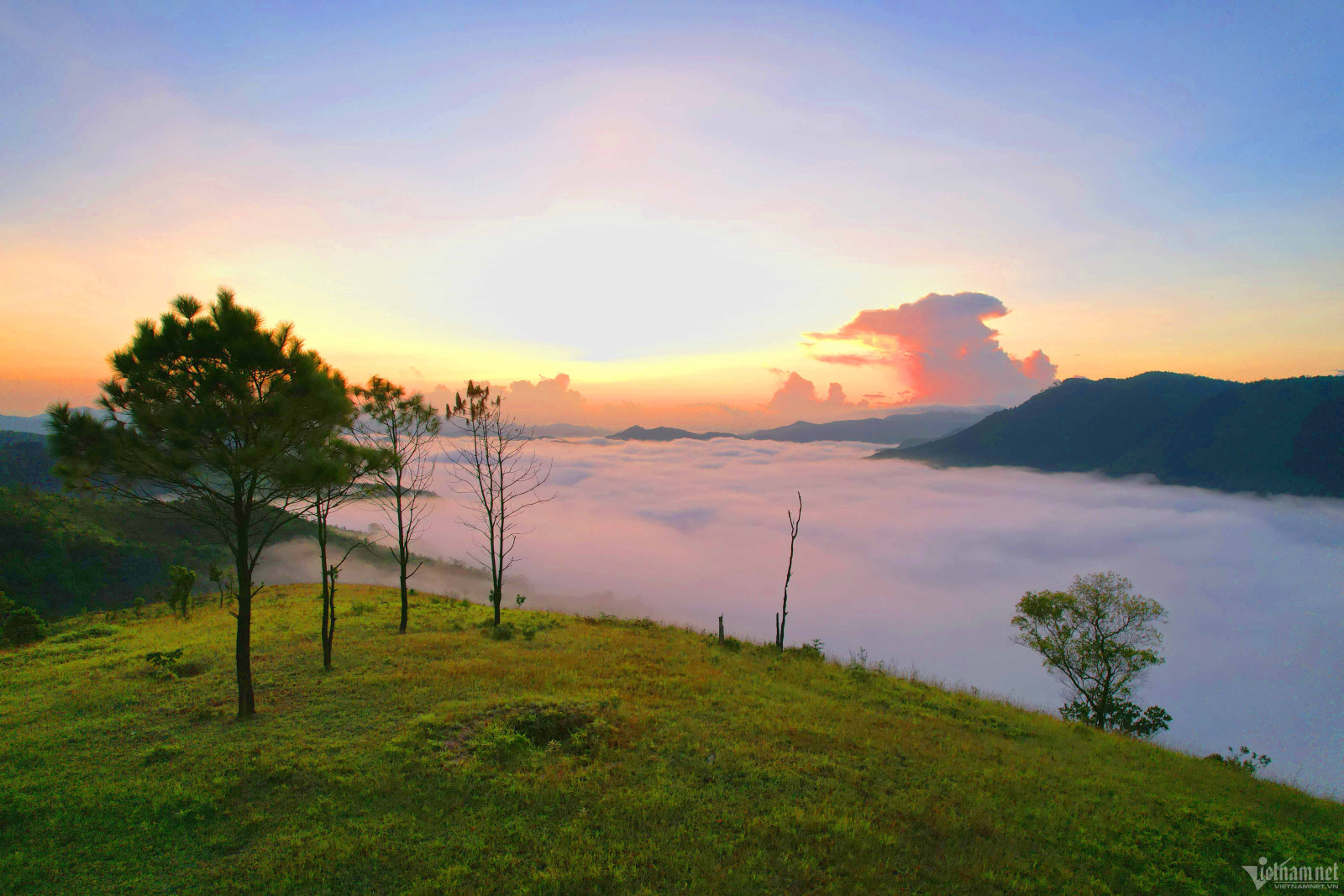 Điểm cắm trại săn mây 'siêu đỉnh' ở Quảng Ninh, cảnh đẹp không kém ở Tà Xùa