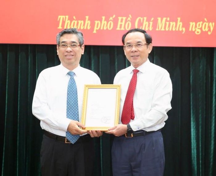 Ông Nguyễn Phước Lộc giữ chức Phó Bí thư Thành ủy TP HCM