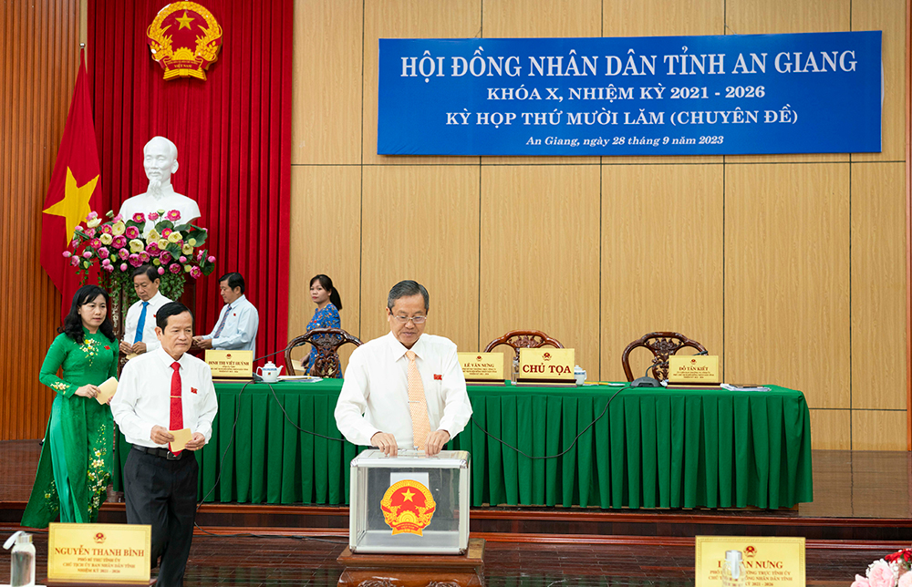 Kỳ họp lần thứ 15 (chuyên đề) HĐND tỉnh An Giang khóa X thông qua 7 nghị quyết quan trọng