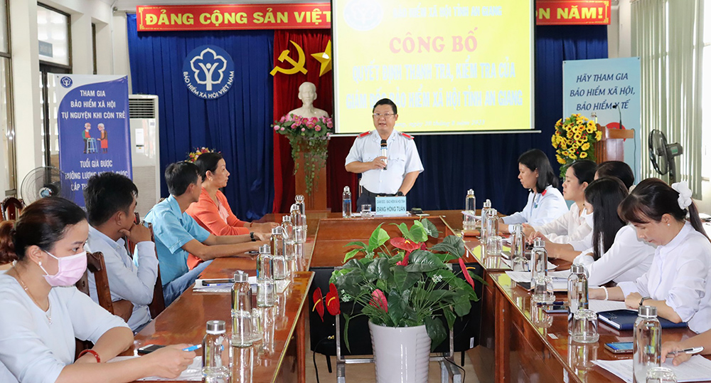 An Giang phòng, chống gian lận, trục lợi quỹ bảo hiểm