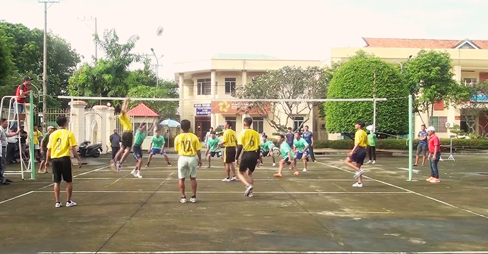 Bế mạc Giải Bóng chuyền nông dân huyện Thoại Sơn lần thứ 28
