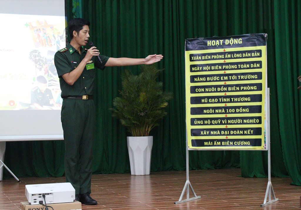 Hội thi “Dân vận khéo” trong Bộ đội Biên phòng
