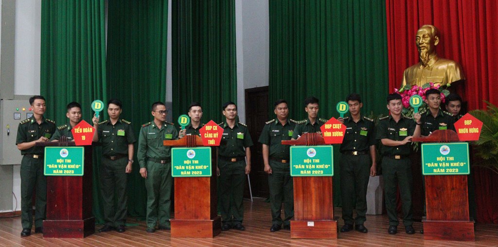 Hội thi “Dân vận khéo” trong Bộ đội Biên phòng