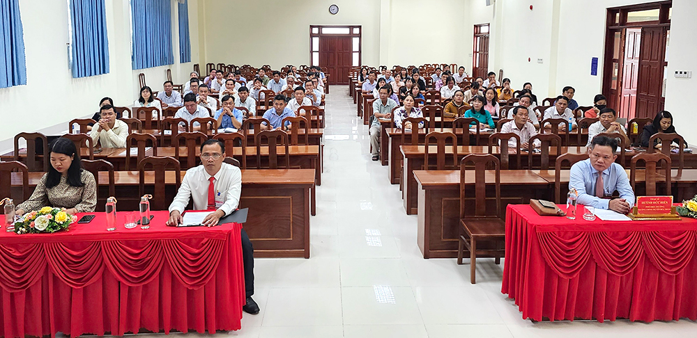 An Giang: Hơn 100 học viên được bồi dưỡng, cập nhật kiến thức đối tượng 4