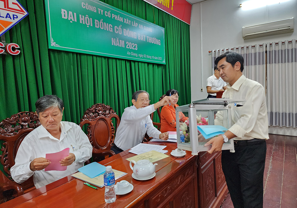 Ông Nguyễn Thanh Xuân giữ chức Chủ tịch Hội đồng Quản trị Công ty Cổ phần Xây lắp An Giang nhiệm kỳ 2021-2026